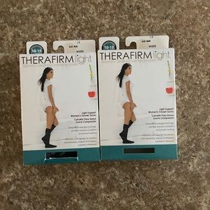 THERAFIRM light Women’s Trouser Socks Large (2 pair)